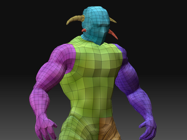modeled zbrush screenwriter805 max - Alien Soldier Creature by Andrew Alonso